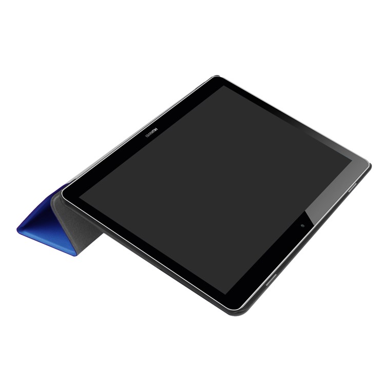 PU pelle tri-Fold Custodia per copertina per Huawei MediaPad T3 10 - Bambina blu-4