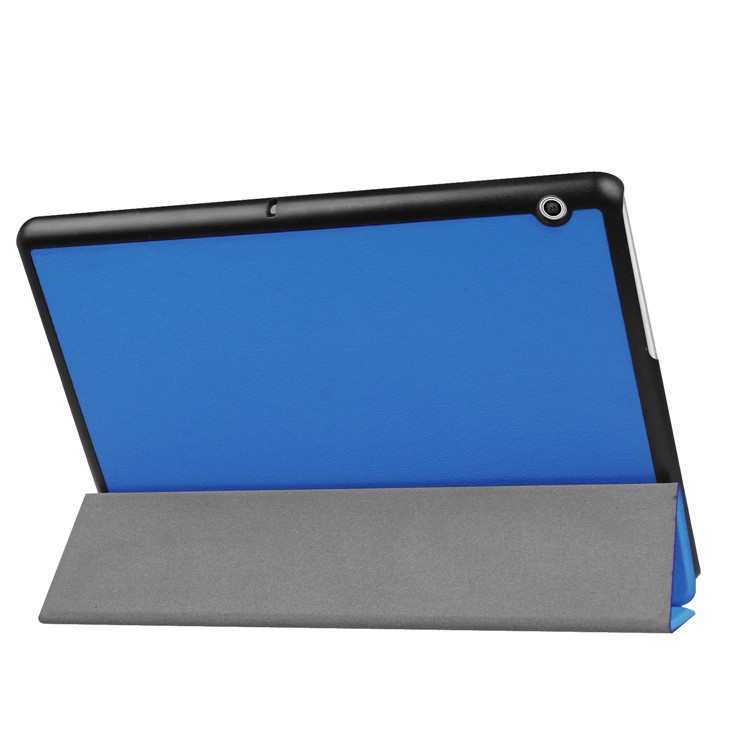 PU pelle tri-Fold Custodia per copertina per Huawei MediaPad T3 10 - Bambina blu-5