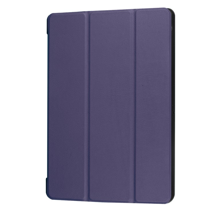 Per Huawei MediaPad T3 10 PU Leather Tri-Piegare la cassa della copertura di vibrazione - ermetico turchino-7