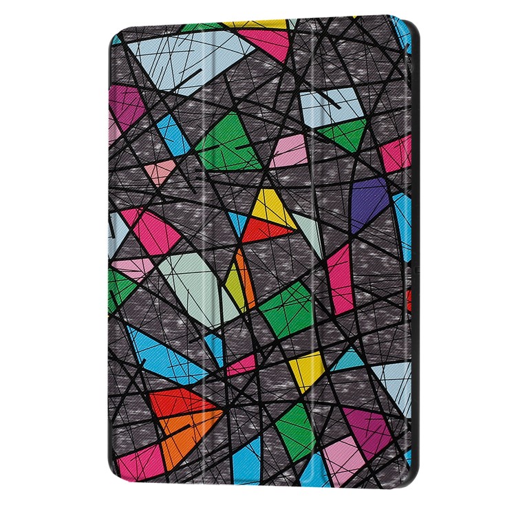Patterned Anti-scratch PU Leather Protective Stand Cover for Huawei MediaPad T3 10 - Colorful Pattern-7