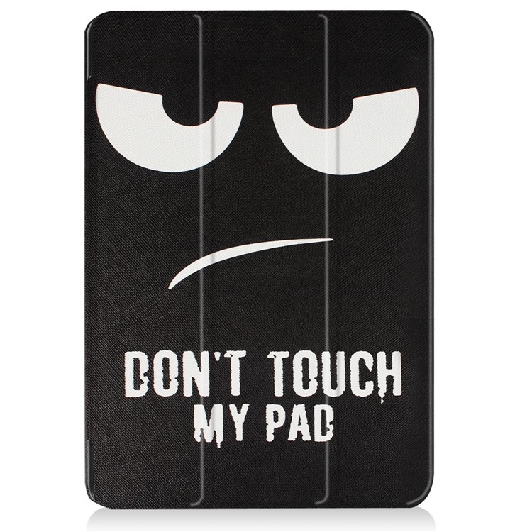 Coque de protection en cuir anti-rayures Patterned anti-rayures pour Huawei MediaPad T3 10 - Ne touchez pas My Pad-2