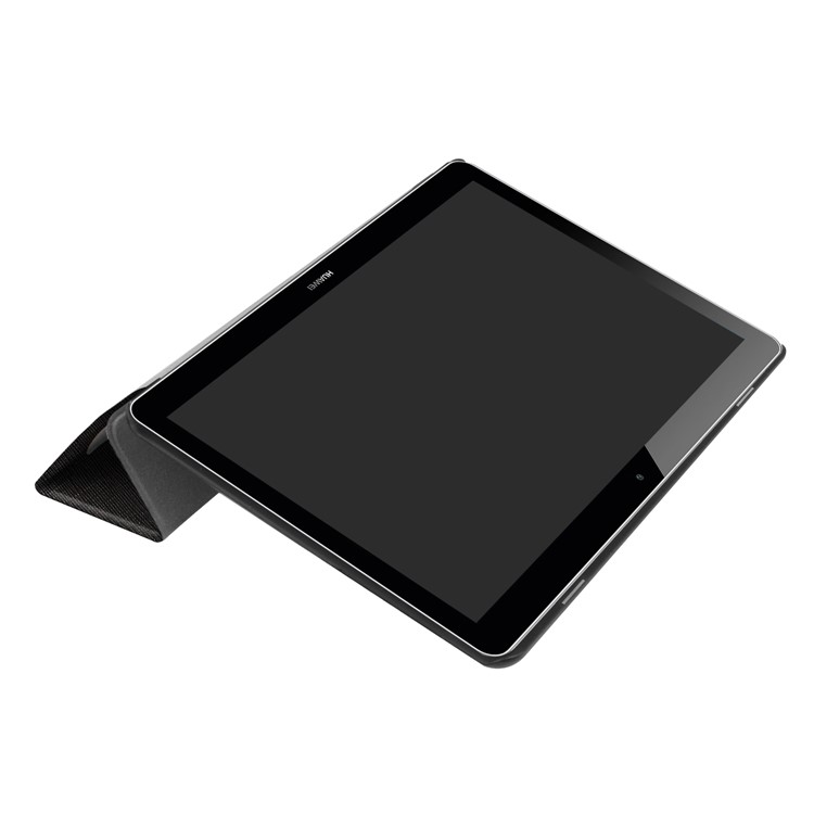 Coque de protection en cuir anti-rayures Patterned anti-rayures pour Huawei MediaPad T3 10 - Ne touchez pas My Pad-4