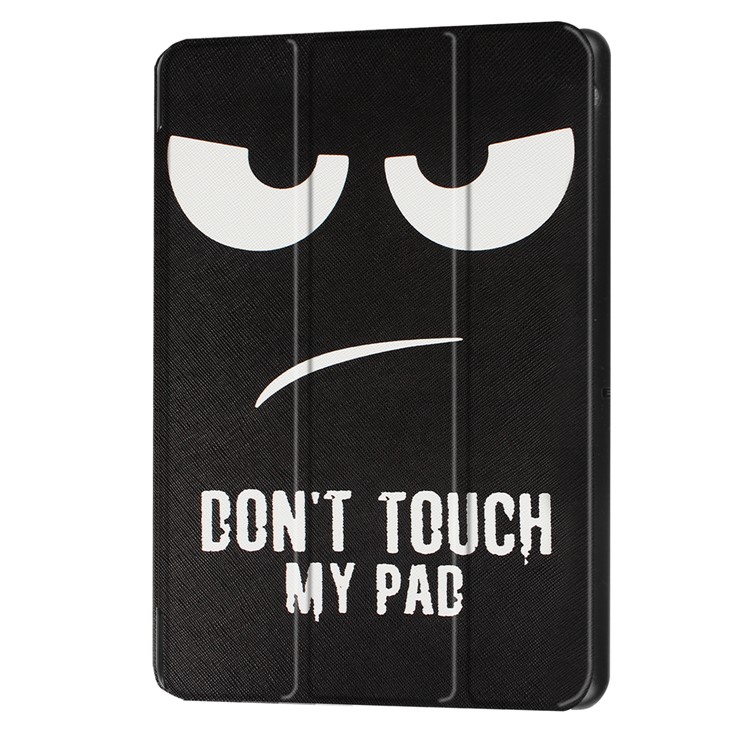 Coque de protection en cuir anti-rayures Patterned anti-rayures pour Huawei MediaPad T3 10 - Ne touchez pas My Pad-7