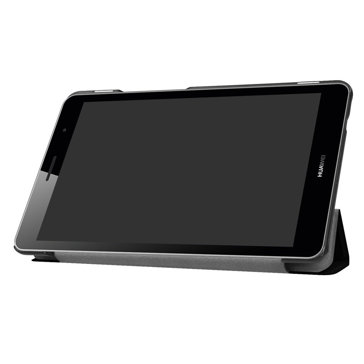Tri-fold Leather Tablet with Stand for Huawei MediaPad T3 8.0 - Black-5