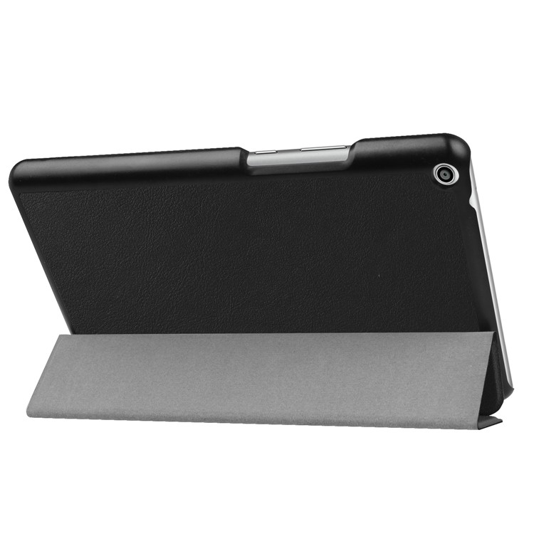 Tri-fold Leather Tablet with Stand for Huawei MediaPad T3 8.0 - Black-6