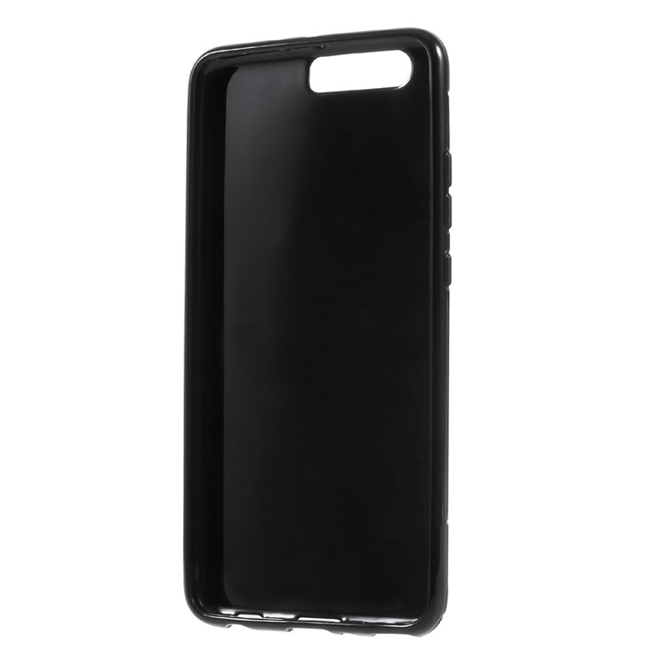 S Shape Soft TPU Mobile Phone Case for Huawei P10 Plus - Black-5