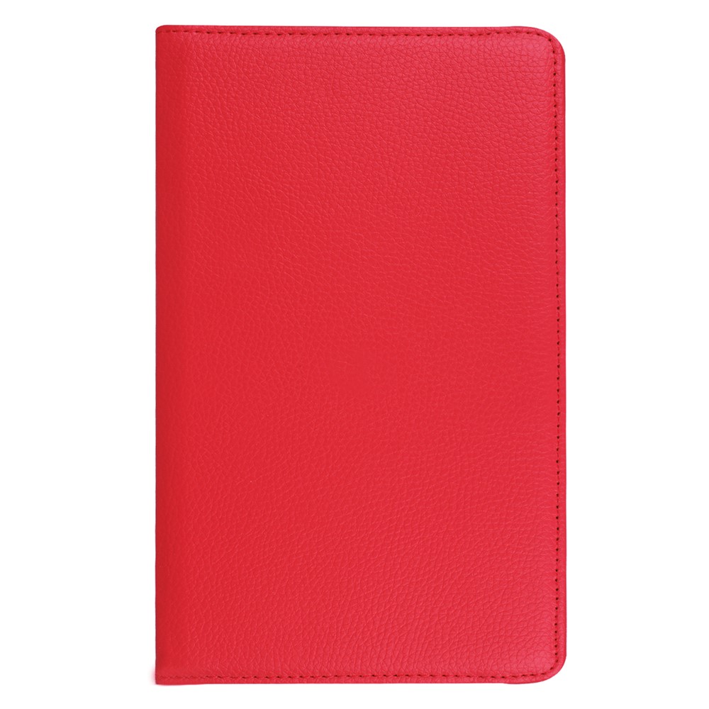 Litchi Skin Leather 360 Degree Rotary Stand Tablet Cover for Huawei MediaPad T3 8.0 - Red-9