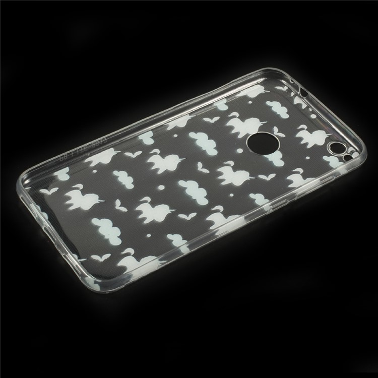 Ultra Thin Patterned Phone Back Shell for Huawei P8 Lite (2017) / Honor 8 Lite - Unicorns-2