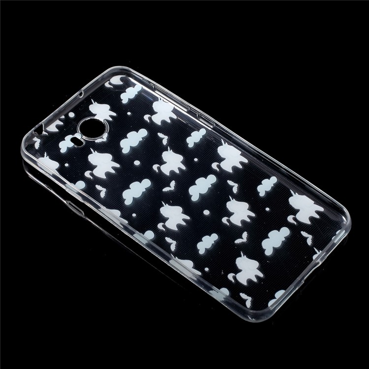 Ultra Thin Patterned Soft TPU Shell for Huawei Y5II / Honor 5 / Y6II Compact - Little Horse-4