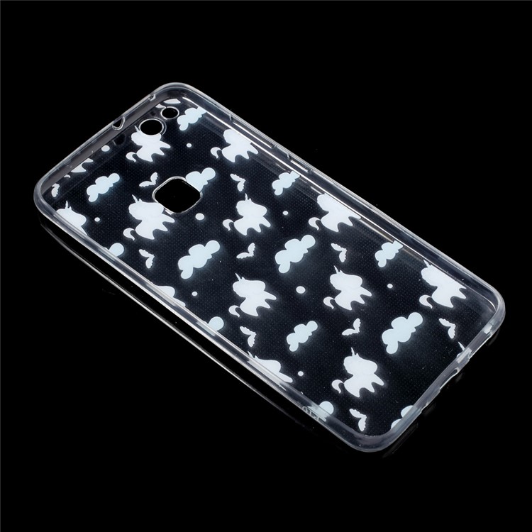 Ultra Thin Patterned Soft TPU Shell for Huawei P10 Lite - Little Horse-4
