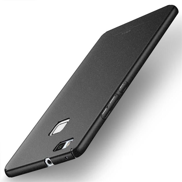 MSVII for Huawei P9 Lite / G9 Lite Ultra-thin Matte Anti-shock Plastic Phone Case - Black-2