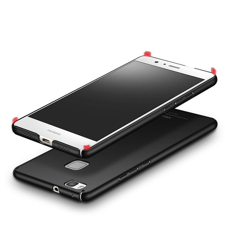 MSVII for Huawei P9 Lite / G9 Lite Ultra-thin Anti-slip Hard PC Case - Black-6