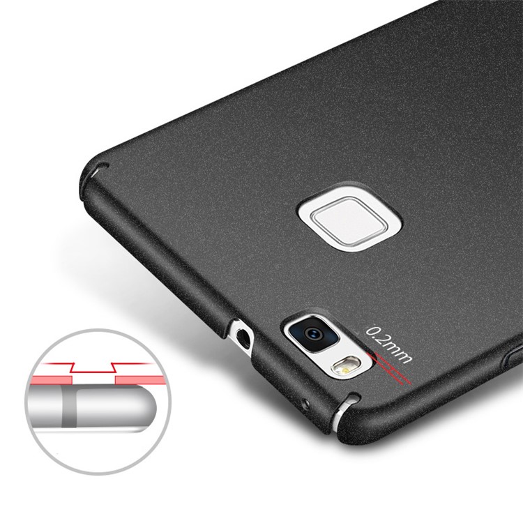 MSVII for Huawei P9 Lite / G9 Lite Ultra-thin Anti-slip Hard PC Case - Black-7