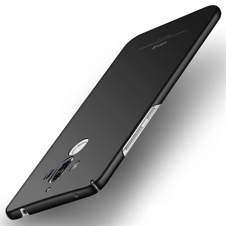 MSVII Ultra-thin Protective Hard Plastic Phone Case for Huawei Mate 9 - Black-2