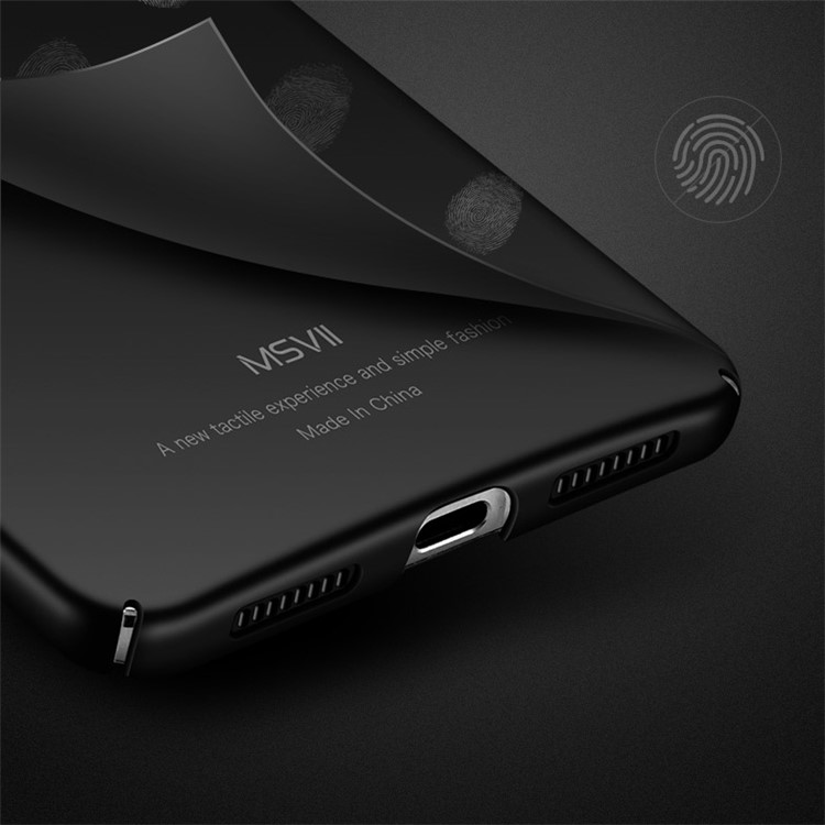 MSVII Ultra-thin Protective Hard Plastic Phone Case for Huawei Mate 9 - Black-5
