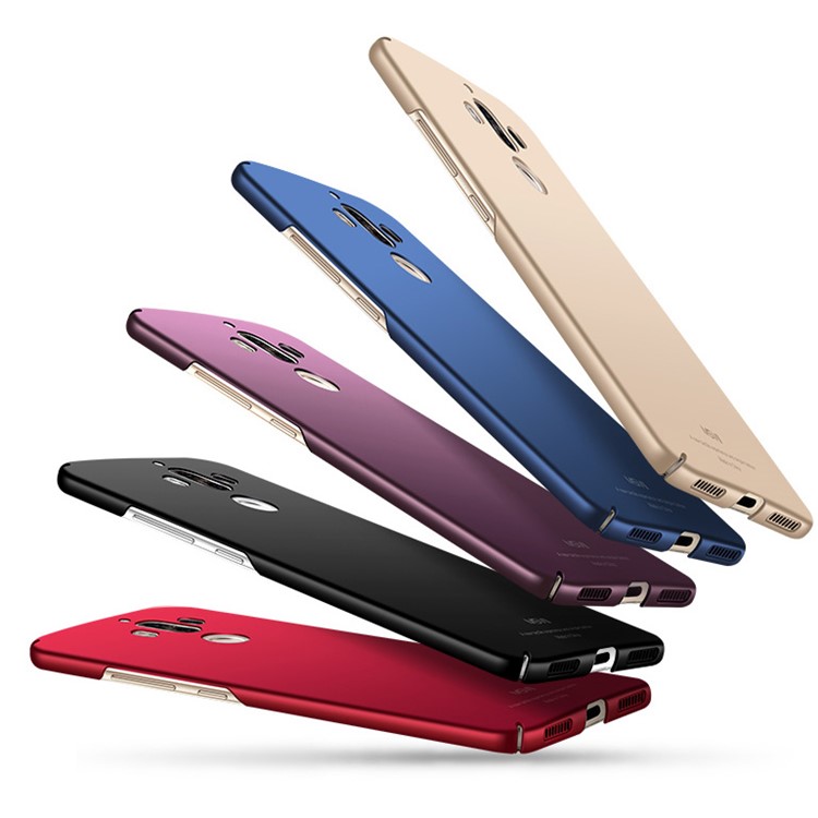 MSVII Ultra-thin Protective Hard Plastic Phone Case for Huawei Mate 9 - Black-7