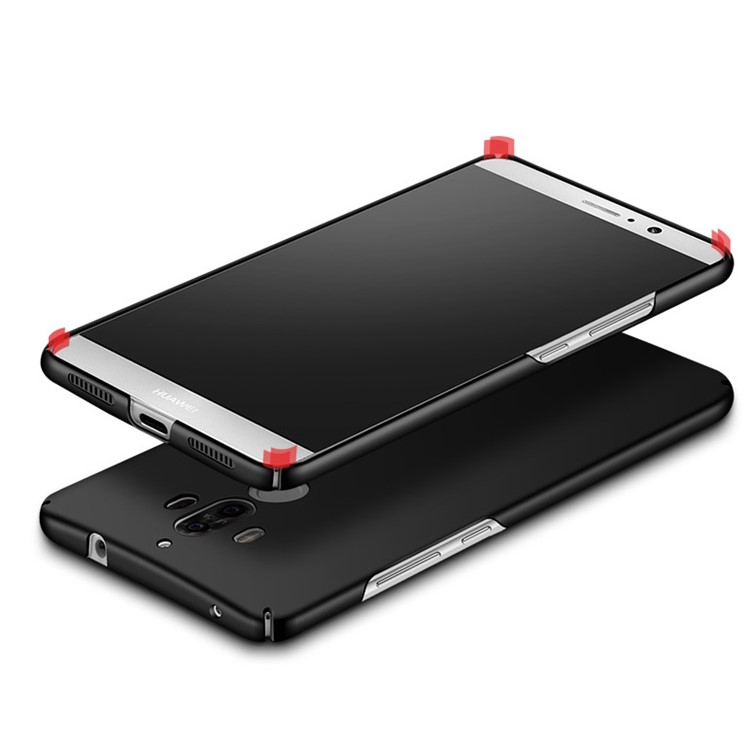 MSVII Ultra-thin Matte Anti-shock Plastic Phone Case for Huawei Mate 9 - Black-5