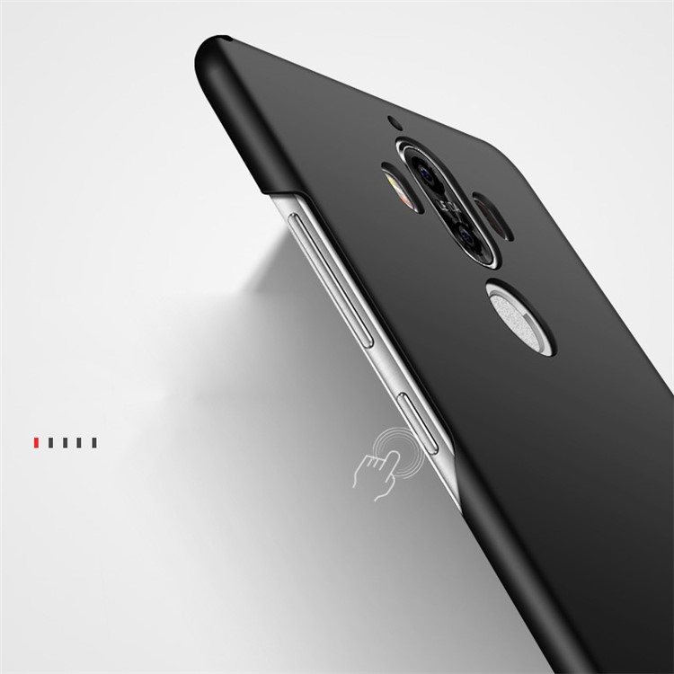 MSVII Ultra-thin Matte Anti-shock Plastic Phone Case for Huawei Mate 9 - Black-6