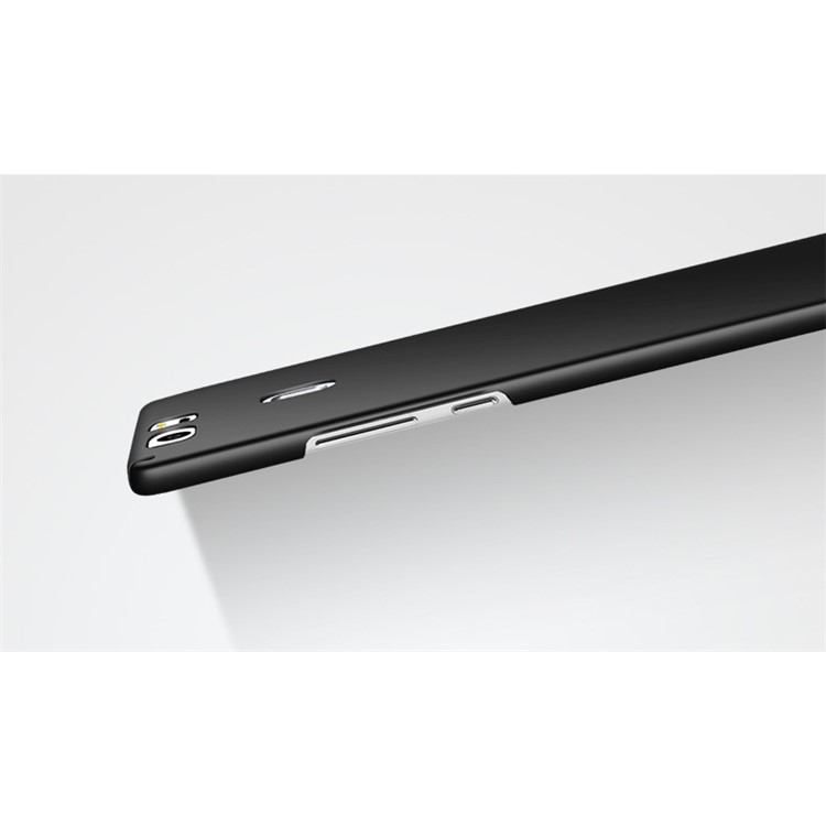 MSVII Anti-slip Hard Plastic Protective Case for Huawei P9 - Black-4