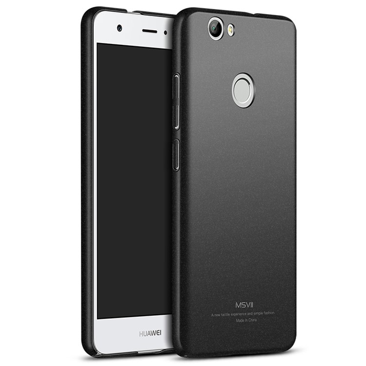 MSVII Ultra-thin Matte Plastic Phone Case for Huawei nova - Black-1
