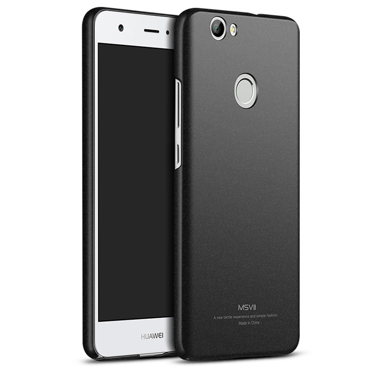 MSVII Ultra-thin Matte Protective Hard Plastic Phone Case for Huawei Nova - Black-1