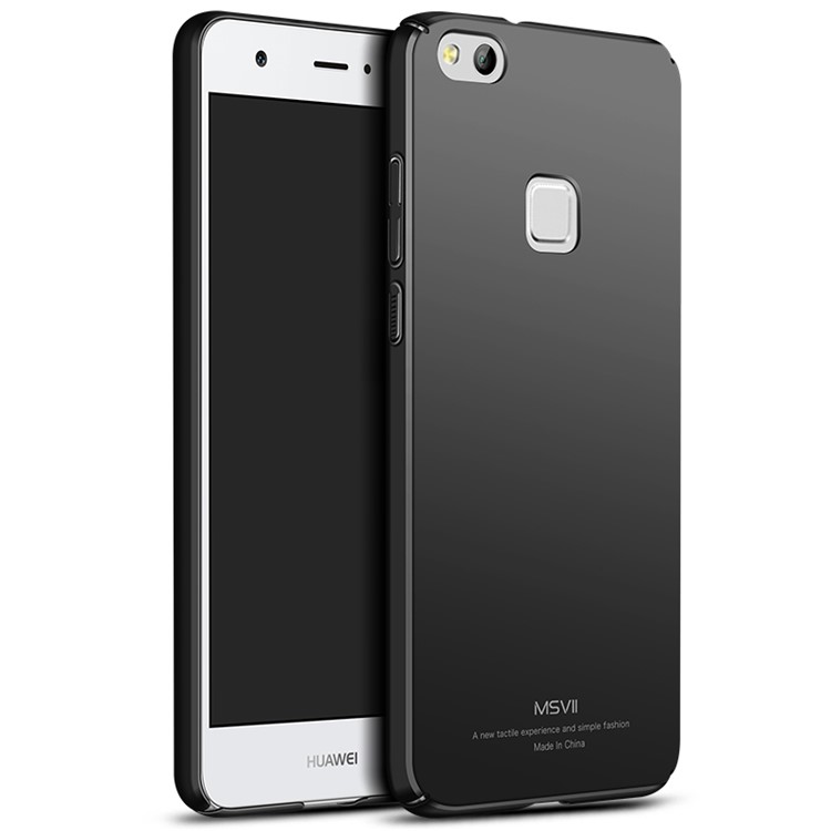 MSVII Ultra-thin Anti-shock Hard Plastic Phone Cover for Huawei P10 Lite - Black-1