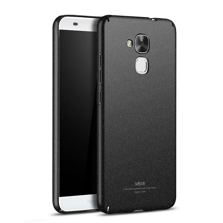 MSVII Ultra-thin Matte Plastic Phone Case for Huawei Honor 5c/GT3/Honor 7 Lite - Black-1