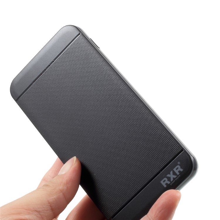 RXR RX-I7 12000mAh Dual USB Mobile Power Bank for Phones and Tablets - Black-10