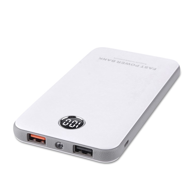 10000mAh Dual USB Power Bank Charger Qualcomm Quick Charge 3.0 Portable Charger-2