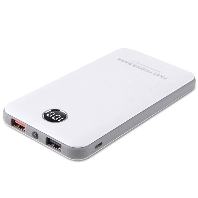 10000mAh Dual USB Power Bank Charger Qualcomm Quick Charge 3.0 Portable Charger-4