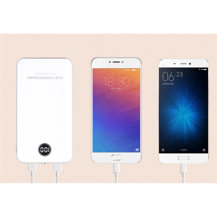 10000mAh Dual USB Power Bank Charger Qualcomm Quick Charge 3.0 Portable Charger-9