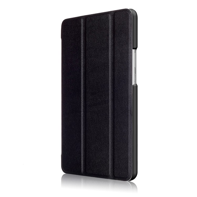 For Huawei Mediapad M3 Lite 8.0 inch Tri-fold Stand Leather Case - Black-4