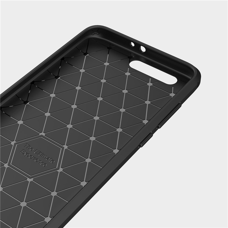 Carbon Fiber Texture Brushed TPU Mobile Phone Cover for Huawei Honor 9 - Black-5