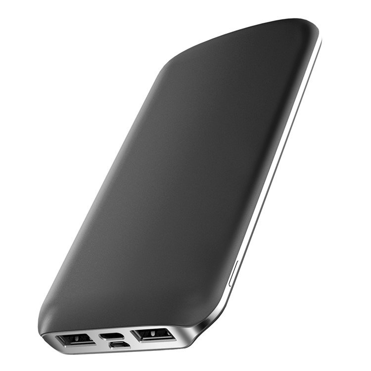 JOYROOM D-M165 Brilliance Series Dual USB 10000mAh Power Bank External Battery Charger - Black-1