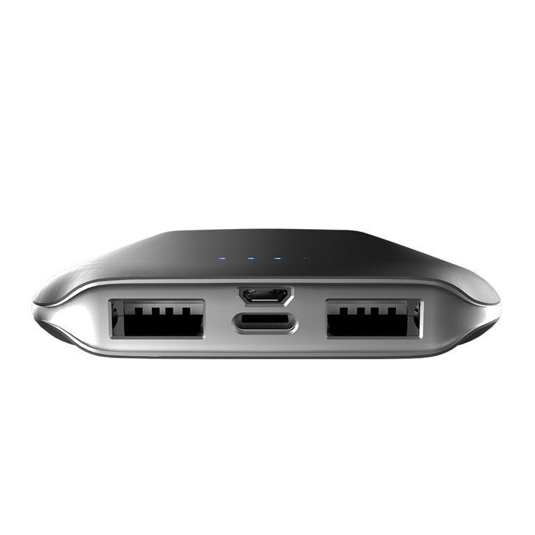 JOYROOM D-M165 Brilliance Series Dual USB 10000mAh Power Bank External Battery Charger - Black-2