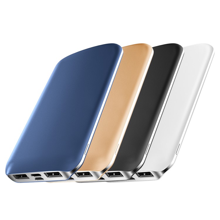 JOYROOM D-M165 Brilliance Series Dual USB 10000mAh Power Bank External Battery Charger - Black-4