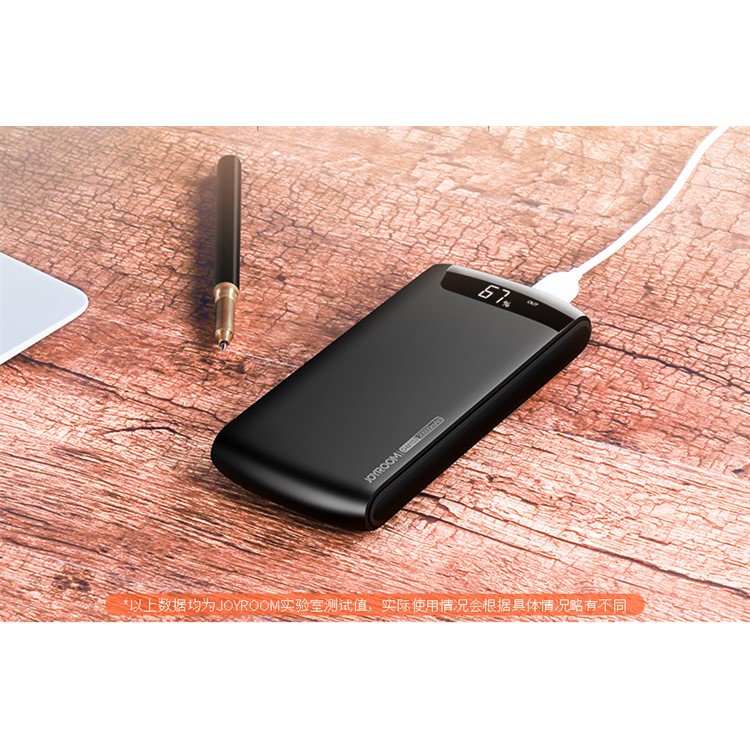 JOYROOM Wiseway Series D-M153 Dual USB 20000mAh Power Bank Battery Charger - Black-8