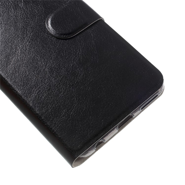 Crazy Horse Stand Leather Case with Card Slot for Huawei Nova 2 Plus - Black-6