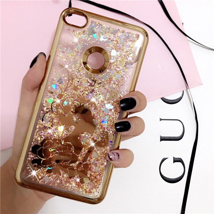 carcasas con purpurina huawei p8 lite 2017 carcasas con purpurina huawei p8 lite 2017