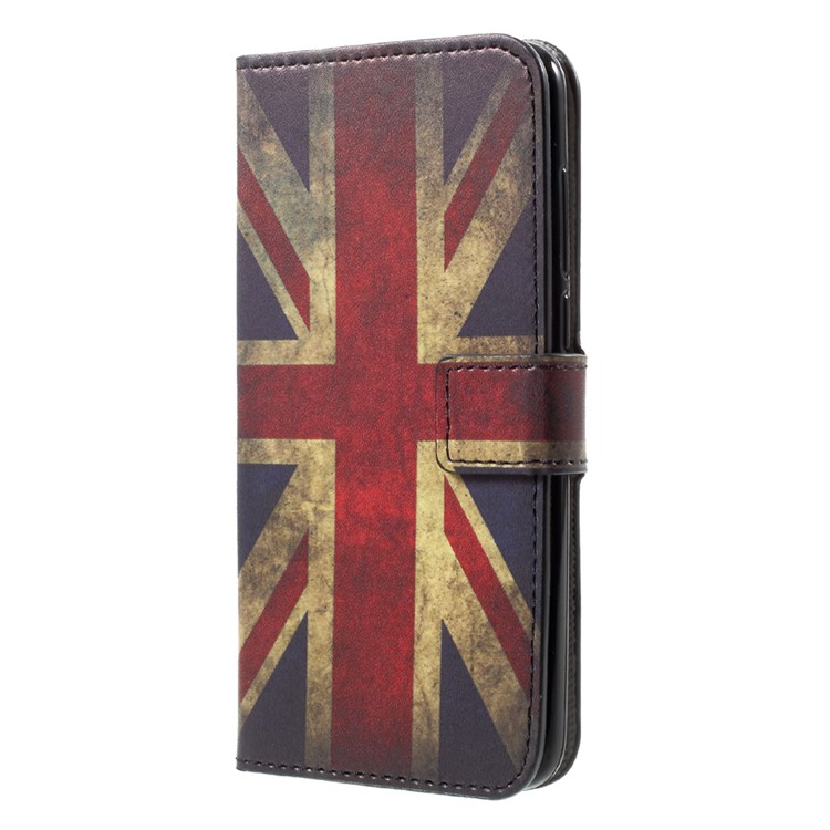 Custodia protettiva in cuoio con custodia in pelle modello PU per Huawei Honor 9 - Bandiera d'Inghilterra-3