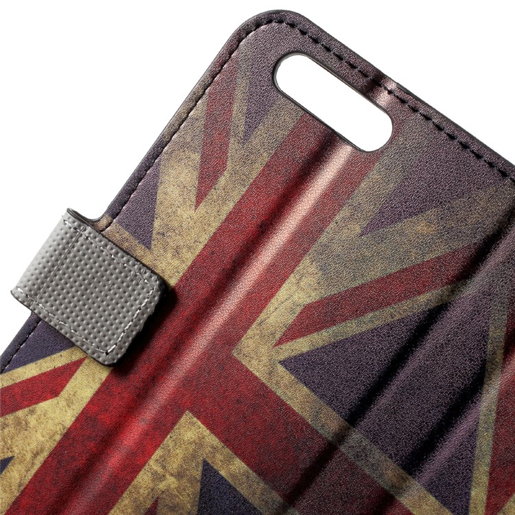Custodia protettiva in cuoio con custodia in pelle modello PU per Huawei Honor 9 - Bandiera d'Inghilterra-5