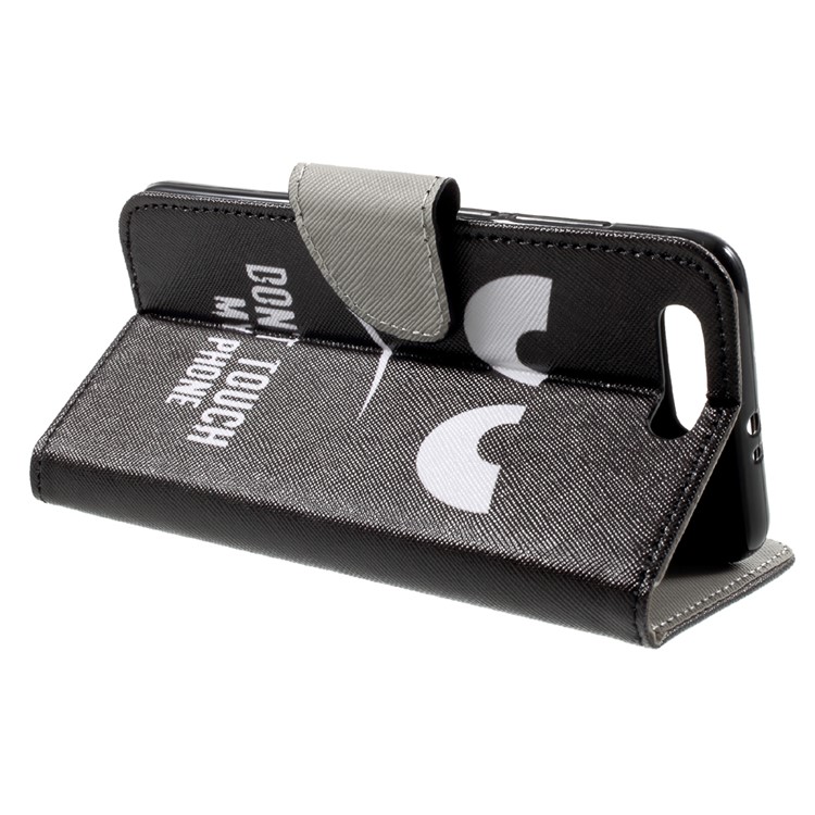 Custodia protettiva in pelle modello Shell per cellulare Huawei Honor 9 - stizzito viso-4