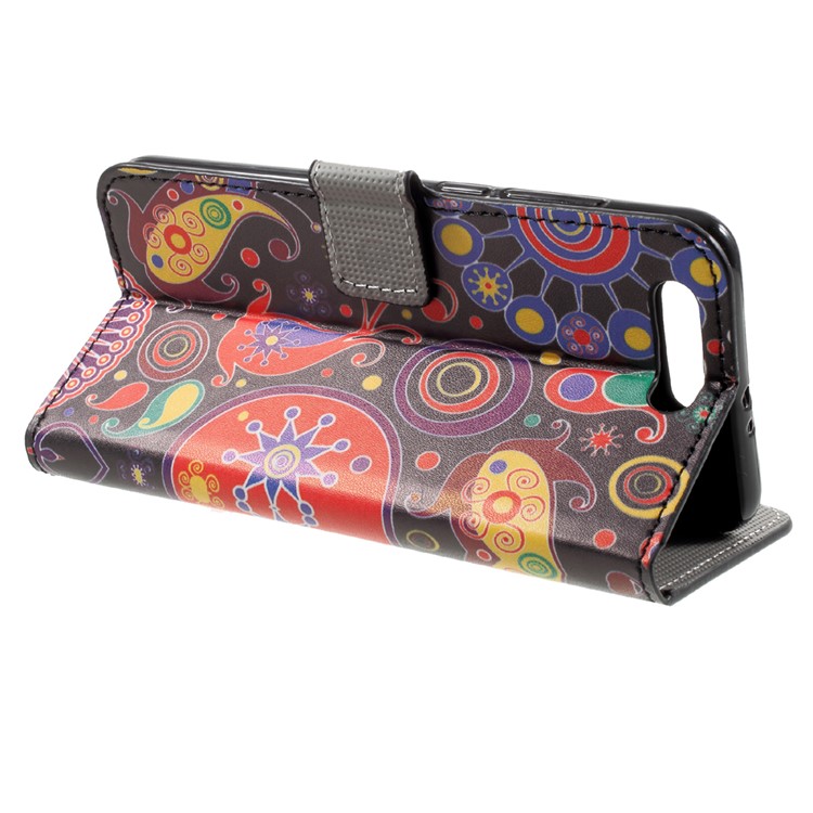 Custodia protettiva in cuoio con custodia in pelle modello con supporto per Huawei Honor 9-annata campione-4