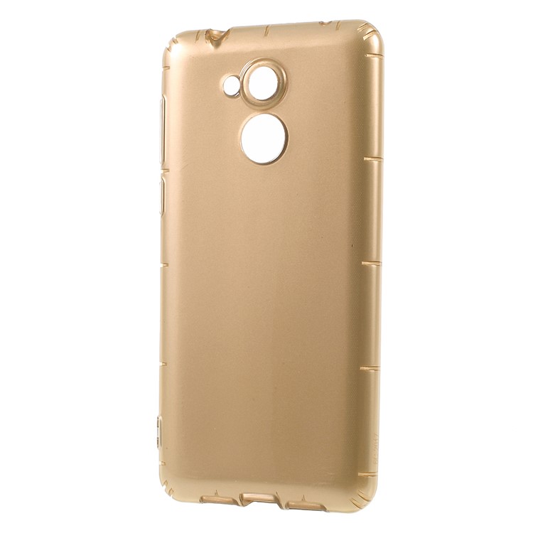Drop-Proof Soft TPU Mobile Phone Case for Huawei Honor 6C (2017) - Gold-2