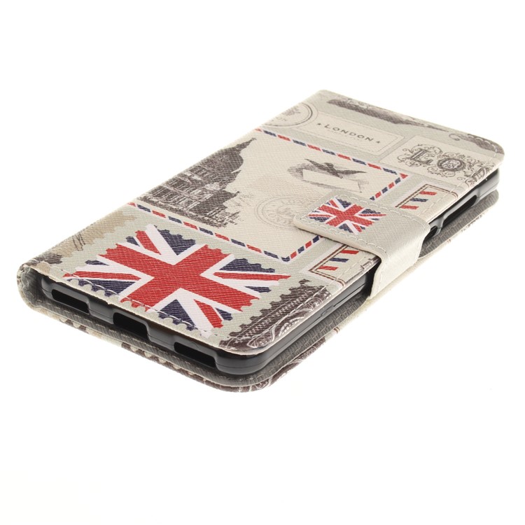 Printing Pattern Wallet Leather Flip Stand Shell for Huawei Y5 (2017) / Y6 (2017) - London Elements-4