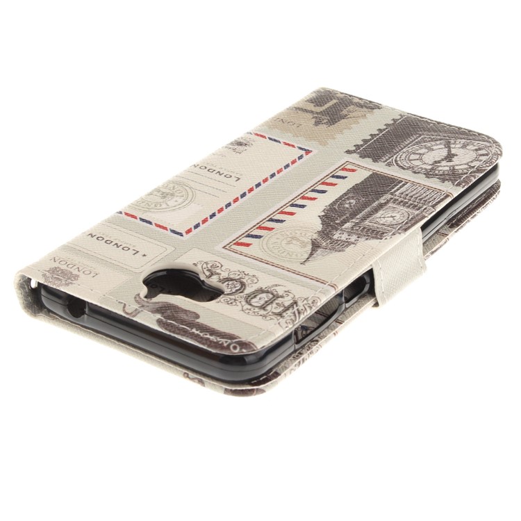 Printing Pattern Wallet Leather Flip Stand Shell for Huawei Y5 (2017) / Y6 (2017) - London Elements-5