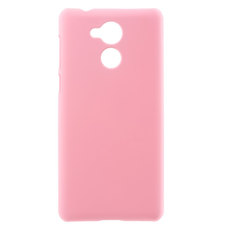 Rubberized PC Hard Shell for Huawei Enjoy 6s - Pink-2
