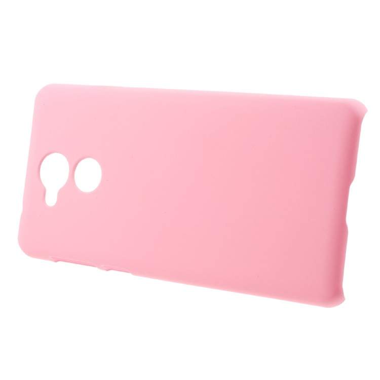 Rubberized PC Hard Shell for Huawei Enjoy 6s - Pink-3