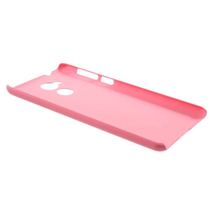 Rubberized PC Hard Shell for Huawei Enjoy 6s - Pink-4