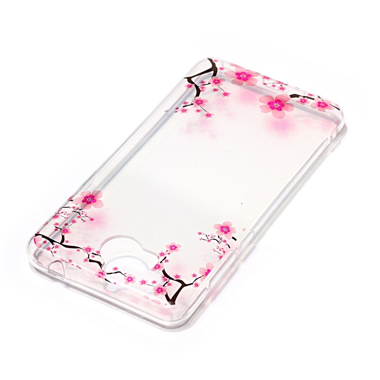 IMD Pattern Printing Gel TPU Mobile Cover for Huawei Y5 (2017) - Plum Blossom-4